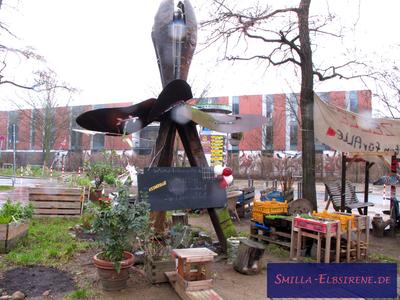 Keimzelle, ein kleiner Gemeinschaftsgarten in Hamburg Keimzelle, ein kleiner Gemeinschaftsgarten in Hamburg
